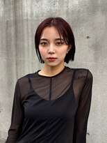 パール(PEAR+L) wine red×bob cut【SHUN】