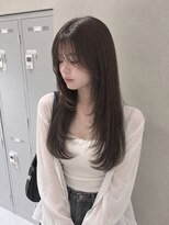 ネオリーブリノア 北千住東口店(Neolive Linoa)&nbsp;顔周りレイヤー＋グレージュ