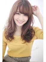 マリアバイアフロート(Maria by AFLOAT) 【重山】3Dカラージグザグバングミニマムボブノットヘア30.40代