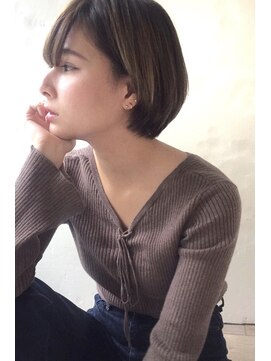 キートス(Kiitos) 【#オフィスでも可愛い】ダイヤモンドショートボブ