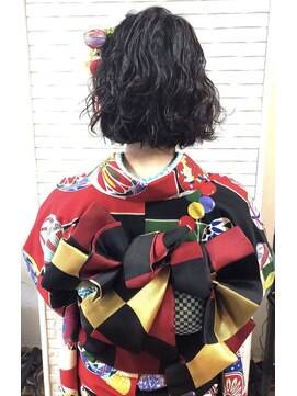 ザブックハンドサロン(The book hand salon) 振袖ヘアアレンジ