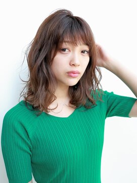 ルティア 池袋(Lutia) ミディアムスタイルでナチュラルに可愛く