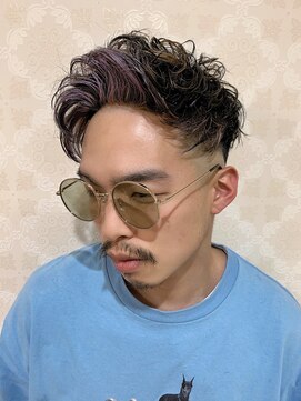 美容室 エルミタージュ シエル(Hermitage Ciel) ギャンギャンいこうぜ☆フェードハイライト