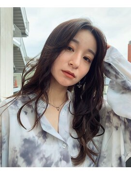 フラミューム たまプラーザ(flammeum) 波レイヤー×アッシュブラウン【フラミュームたまプラーザ】