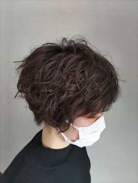 ヘアー ル シェーヌ キューブ(hair le chene CUBE) MIXパーマショート