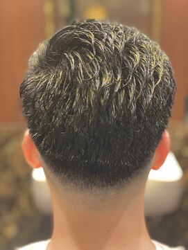 ヒロギンザ 御徒町店(HIRO GINZA) ミドルフェード　ビジネスショート