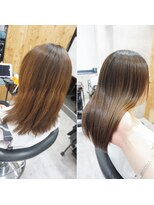 ヘアテリア リュウ 大塚(hair teria ryu) 髪質改善コスメ表面縮毛矯正