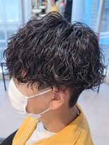 フィフス 原宿(fifth)&nbsp;ツーブロックマッシュ波巻きパーマツイストスパイラルパーマ