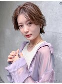 春の爽やかショートボブ