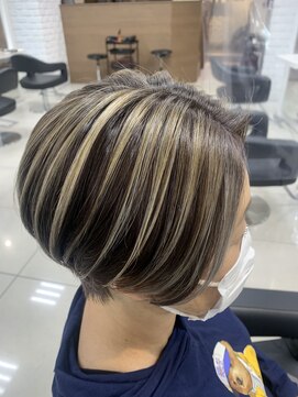 アッシュ 吉祥寺店(Ash) 白髪ドクターおくむら店長限定脱白髪染めハイコントラスト