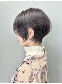 カット2ヶ月前×長持ちショート×アースカラー