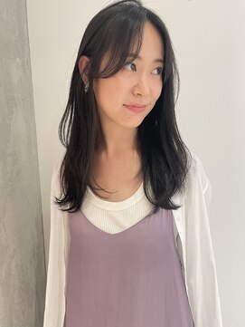 ヨーク(YOKE) 【 YOKE 】ワンカールレイヤーセミロング大人かわいい小顔