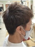 メンズショートスタイル/スタイリングしやすくお手入れ楽/春日部