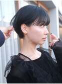 丸みショート