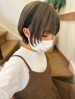 ヘアーデザイン サンライズ(Hair Design SUNRISE)&nbsp;顔周りレイヤーボブ／あごラインボブ／内巻き／外ハネ