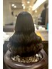 ヘアビューロン艶髪巻き下ろし[￥2000] オイル トリートメント付