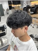 波巻きmixツイストスパイラルパーマ×マッシュパーマ/新潟/万代