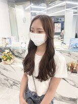 ブラウン(Brown)&nbsp;ブリーチなしダブルカラー【グレージュ】