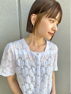 キートス(Kiitos) 切りっぱなしボブ