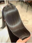 髪質改善大人の黒髪ツヤストレート