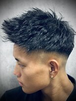 ヒロギンザ 新橋銀座口店(HIRO GINZA)&nbsp;スキンフェード×ツイストパーマ