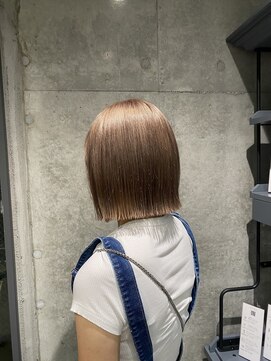 スタイル スマート サロン(STYLE smart salon) 【yua/藤沢】ハイトーンボブ/タッセルボブ/ベージュカラー