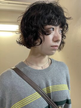 ソイ 下北沢(soi) mini bob perm_grunge perm