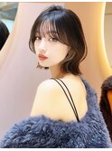 ♪顔周り　レイヤー　ウルフ　韓国ボブ　縮毛矯正　髪質改善