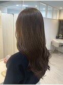 【恵比寿LIBRE】カット×透明感カラーでさらつやロング