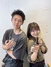 美容室デビュー◎【学割U24】カット＋カラー＋1stepトリ　6000円