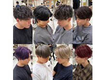 様々なメンズスタイルご提供可能！！メンズクーポン多数有◎