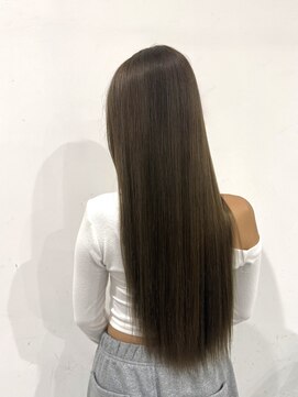 10代20代◎冬カラー！グレーブラウン！髪質改善/ロングレイヤー