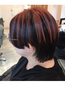 アンブレラカラー×センターウルフ