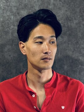 Cafe&Barber BASE×大人七三スタイル