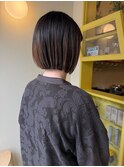 〈浅草 半個室〉デザインカラー×ボブ