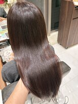 フォルテロゼ 横浜(FORTE rose)&nbsp;ブリーチなしでも可愛いピンクブラウン