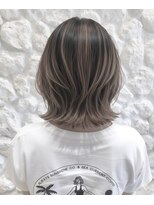 モアナ ルア バイ ヘッドライト 平塚店(Moana Lua by HEADLIGHT)&nbsp;Moana【平塚】#レイヤーボブ#バレイヤージュ#ベージュ