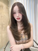 天神美容室&nbsp;レイヤーカット/福岡韓国美容室/似合わせカット 