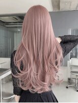 ロウル 渋谷(LOWRL)&nbsp;大人ガーリー/ホワイトブロンド/外ハネボブ/ワイドバング/渋谷