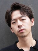 仙台フェザーショートフェザーパーマセンターパートウルフゆるめ