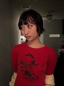 フォークロア 本店(Folk Lore) 全部黒は嫌！セクションカラー