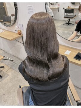 ニナ 梅田(nina) ブリーチなしダブルカラー@