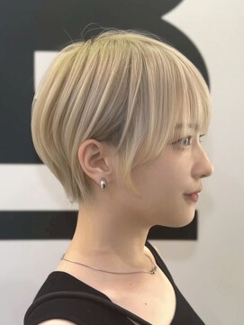 ブレス ヘアデザイン(BLESS hair design) 静岡駅ハンサムショートボブショートカット顔周りレイヤーカット