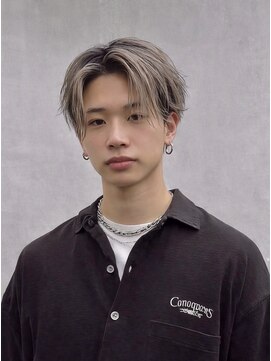 グロウ 渋谷(grow) カット+ブリーチハイライト/grow渋谷/メンズ