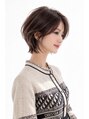 ヘアー リラックス 風香(HAIR RELAX)&nbsp;爽やか前下がり◎大人かわいい耳掛けナチュラル丸みショートボブ