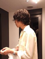 ブロック ジャポン(bloc japon) ニュアンスパーマ ミディアムレイヤー ウルフボブ/池田裕和