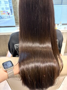 フィックス(FIX) 艶感抜群!色落ちしても綺麗なブラウンヘア