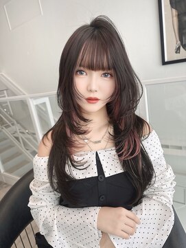 ロンド クラン 岡崎(Lond Clan) インナーカラー×ハイレイヤーカット