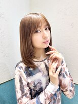 ロンド レイ 立川(Lond Ray)&nbsp;ラテグレージュ/レイヤーボブ/韓国巻き/結べるレイヤー/立川