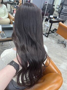 リシャルム 新保店(Re charme) 【柔らか透け感】透明感グレージュロング